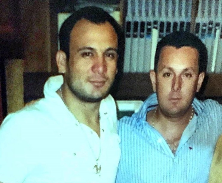 Tano Elizalde junto a Valentín Elizalde. (Instagram)