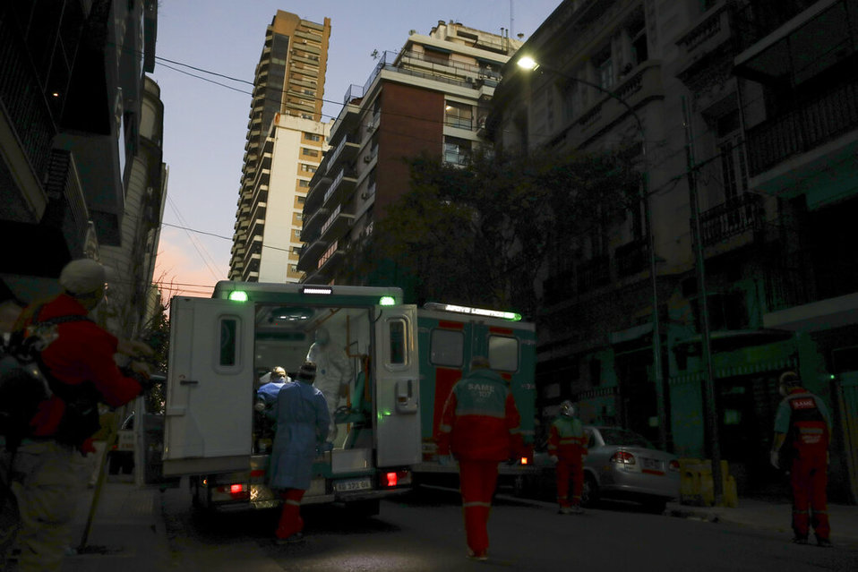 Buenos Aires concentra cerca de 9 de cada 10 casos de coronavirus en Argentina. (AP)