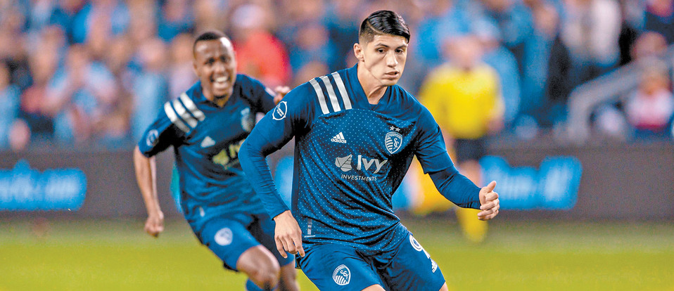 Alan Pulido lleva dos goles con el Sporting KC. (MLS)