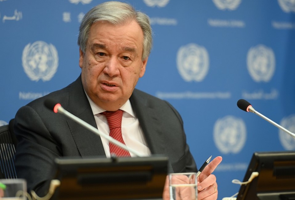 Antonio Guterres, el secretario general de la ONU. (AFP)