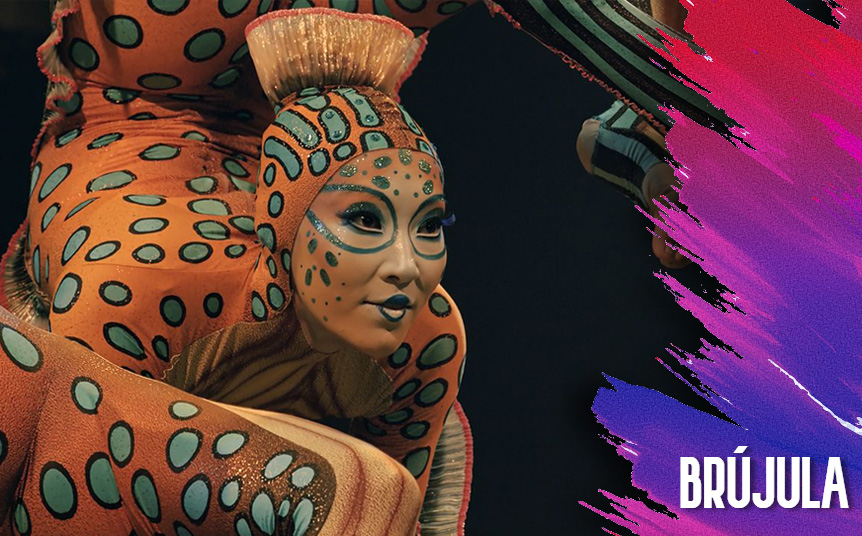 ‘Contorsión’ parte del espectáculo “Kurios: Cabinet of Curiosities” (Foto: Cirque du Soleil)