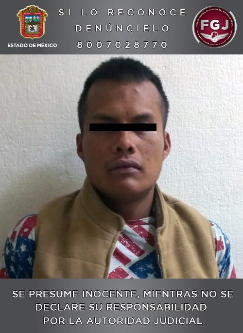 El presunto responsable fue identificado como Jahot Rubí “N” de 29 años. (Especial)