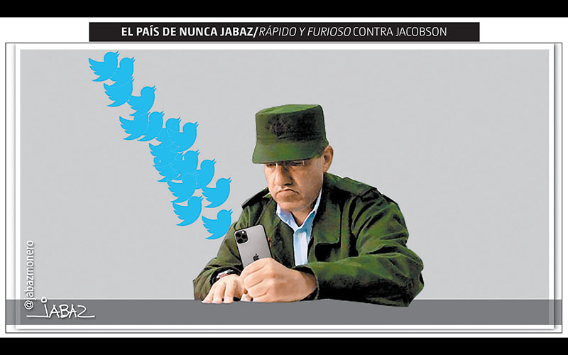 ‘Rápido y Furioso’ contra Jacobson.