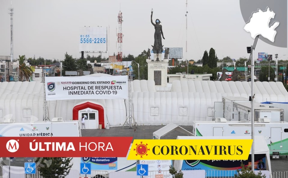 Hospital de Respuesta Inmediata Covid-19 en Pachuca. (Jorge Sánchez)