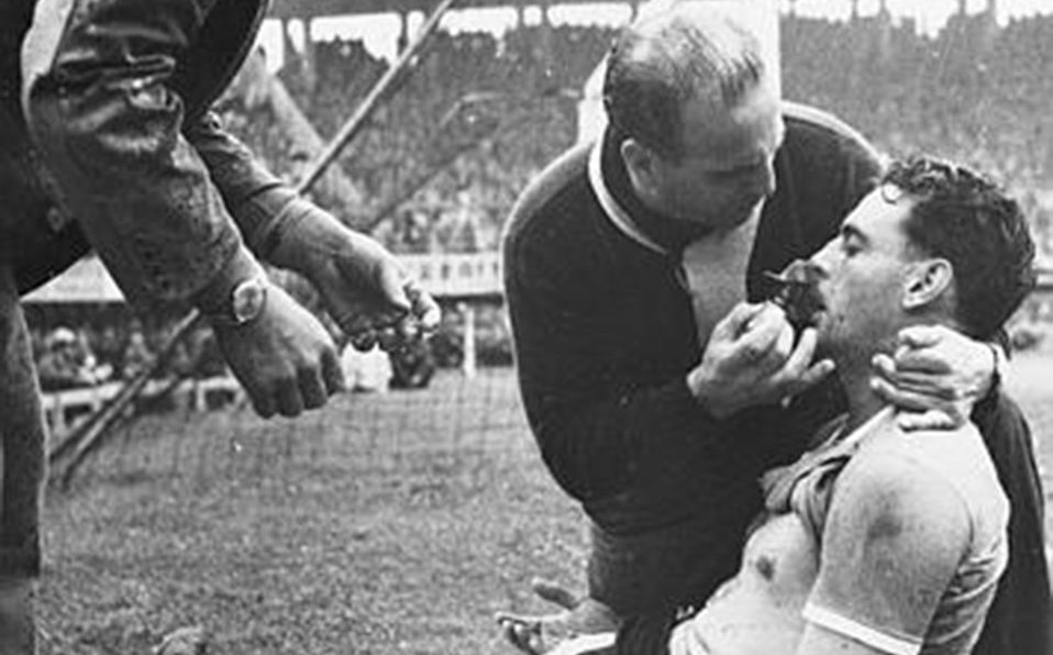 Juan Hohberg, el futbolista que murió y revivió en el mismo partido