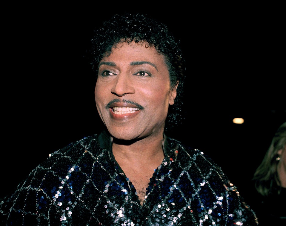 Little Richard destacó por su peculiar voz (AP).