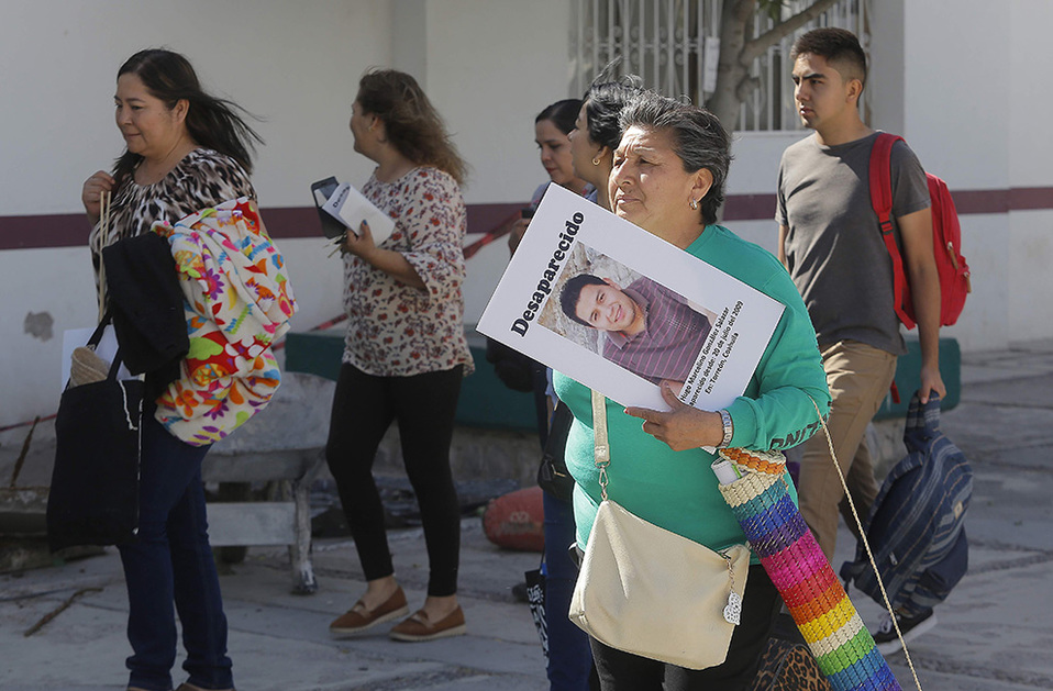 Marcha de búsqueda del Fuundec durante el 2019. (Manuel Guadarrama)