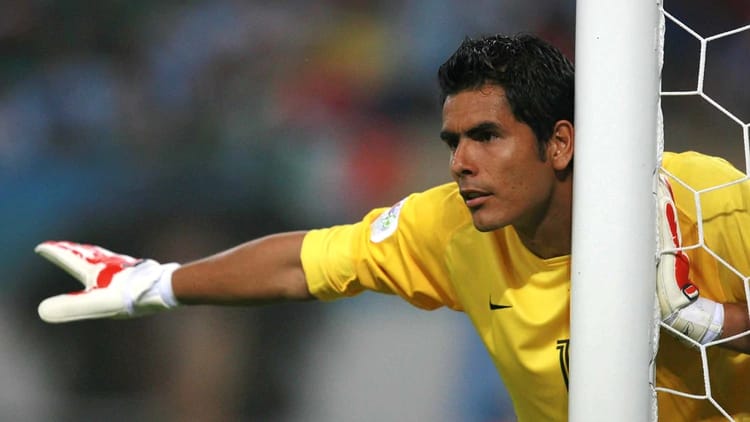 Oswaldo Sánchez en el Mundial de Alemania 2006 (Shutterstock)