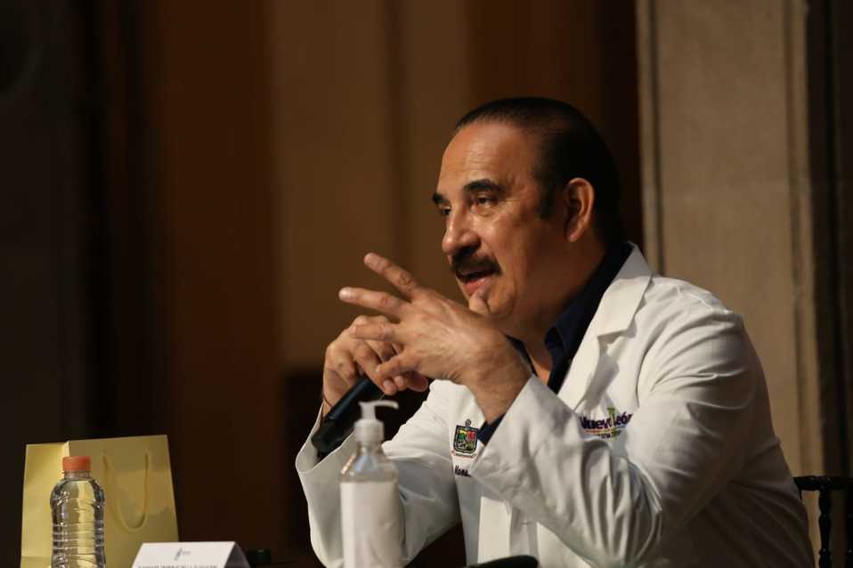 El secretario de Salud, Manuel de la O Cavazos. Foto: Jorge López