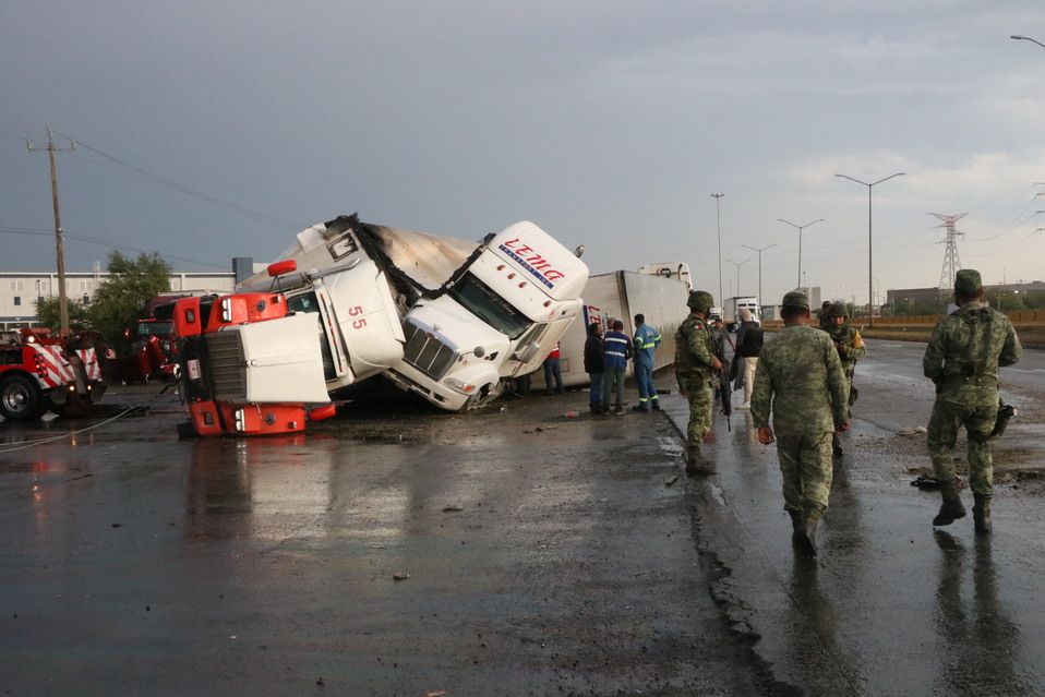 Tornado en Apodaca