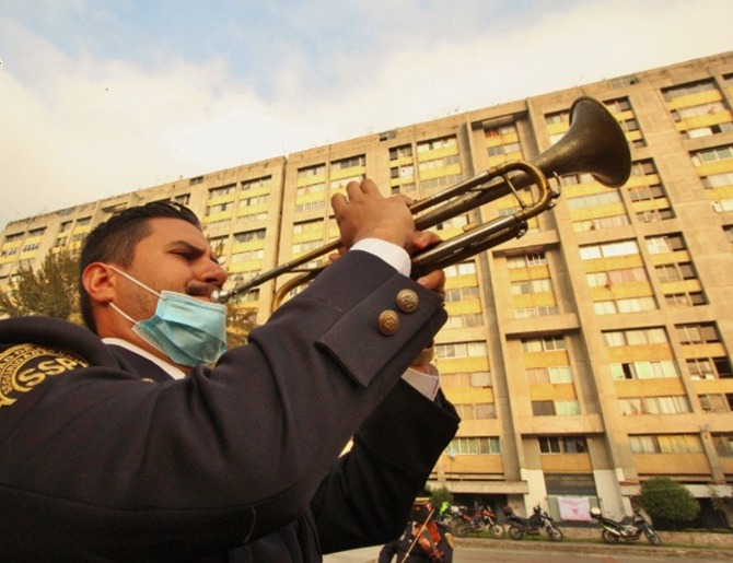 Mariachi de la policía d CdMx./ Especial