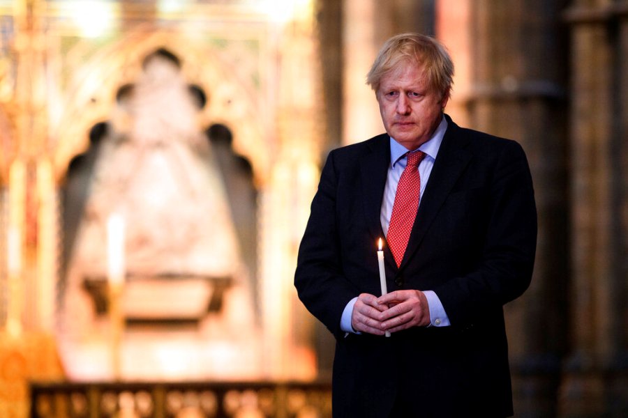 l primer ministro británico, el conservador Boris Johnson. (AP)