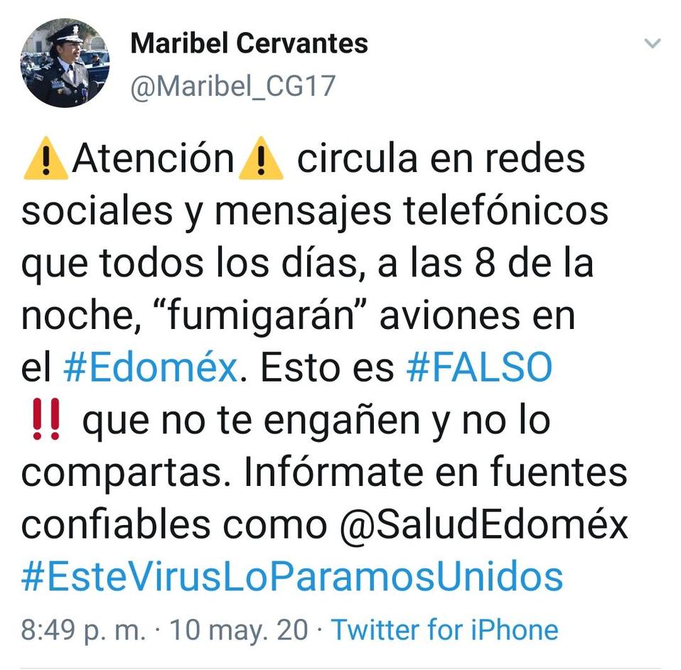 A través de su Twitter hizo su pronunciamiento sobre el asunto.