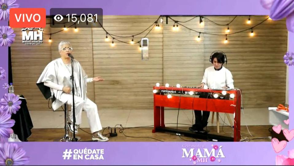 Concierto en línea de Eugenia Lóen por el 10 de mayo./ Especial