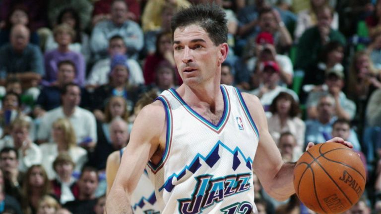 John Stockton, ex jugador de Utah Jazz (AP)