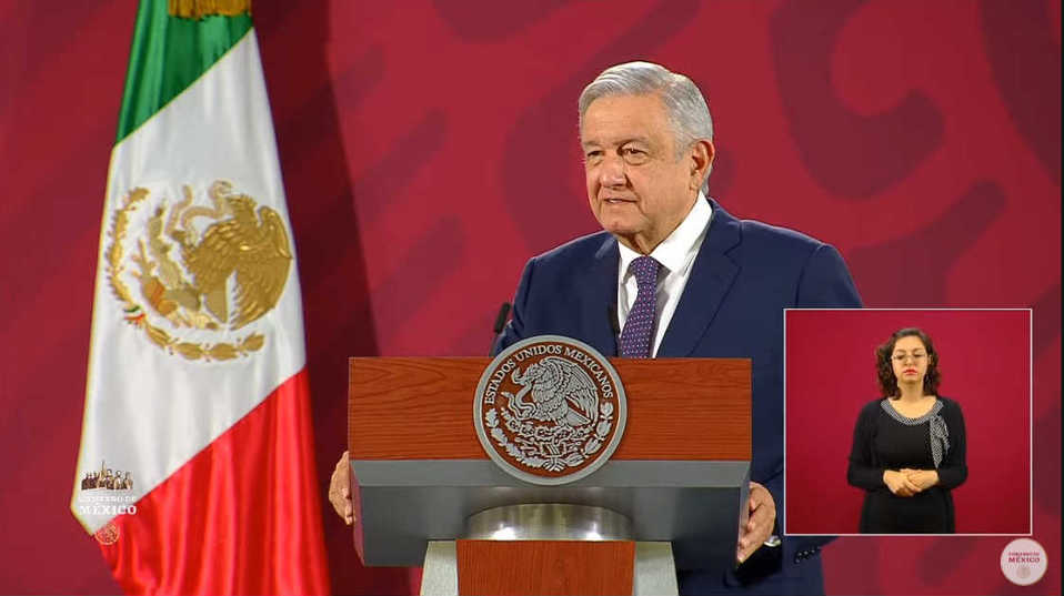 El presidente Andrés Manuel López Obrador en conferencia (Especial)