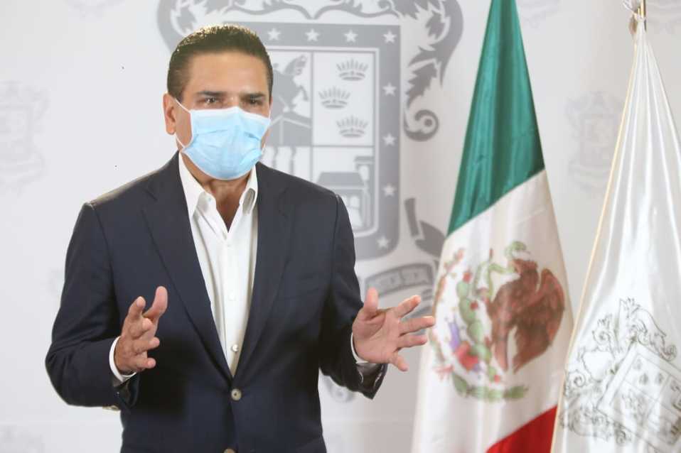 Silvano Aureoles también manifestó su preocupación por las medidas en algunos municipios de la entidad. (Foto: Jocelyn Estrada)