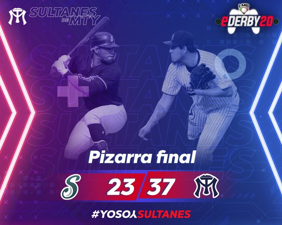 Sultanes de Monterrey avanzaron a la semifinal de la Zona Norte en eDerby (Twitter @SultanesOficial)