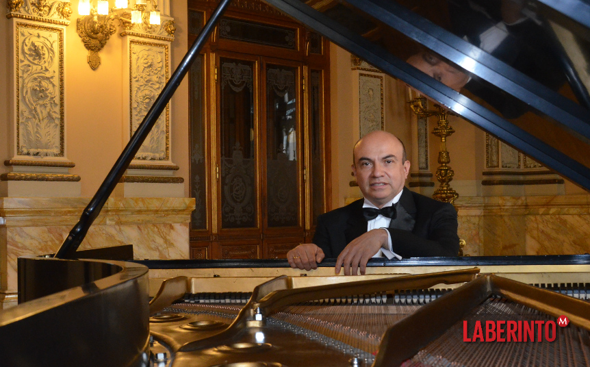 Alejandro Barrañón, pianista y conciertista de Bellas Artes. (Foto: Cortesía INBAL)