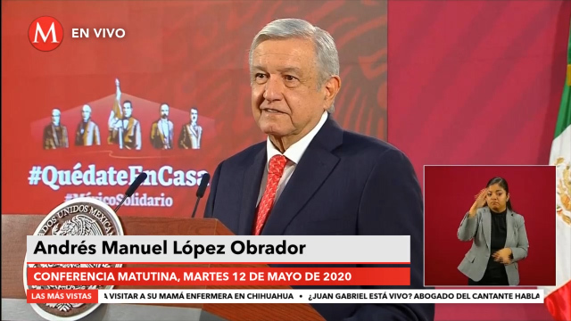 Conferencia matutina de AMLO, 11 de mayo de 2020