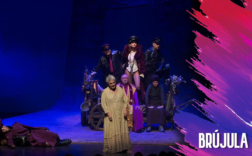 Escena de ‘Madre Coraje’ del Complejo Teatral de Buenos Aires (Foto: Carlos Furman)