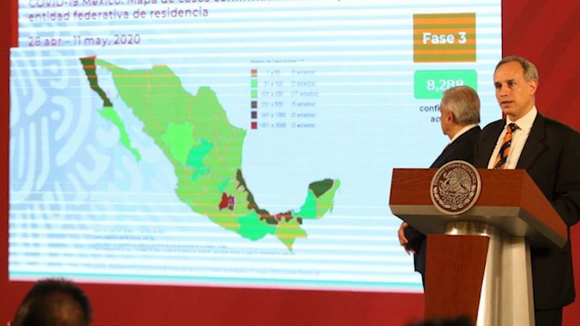 Salvo en CdMx, en 4 estados bajó intensidad de contagios de covid-19: SSa