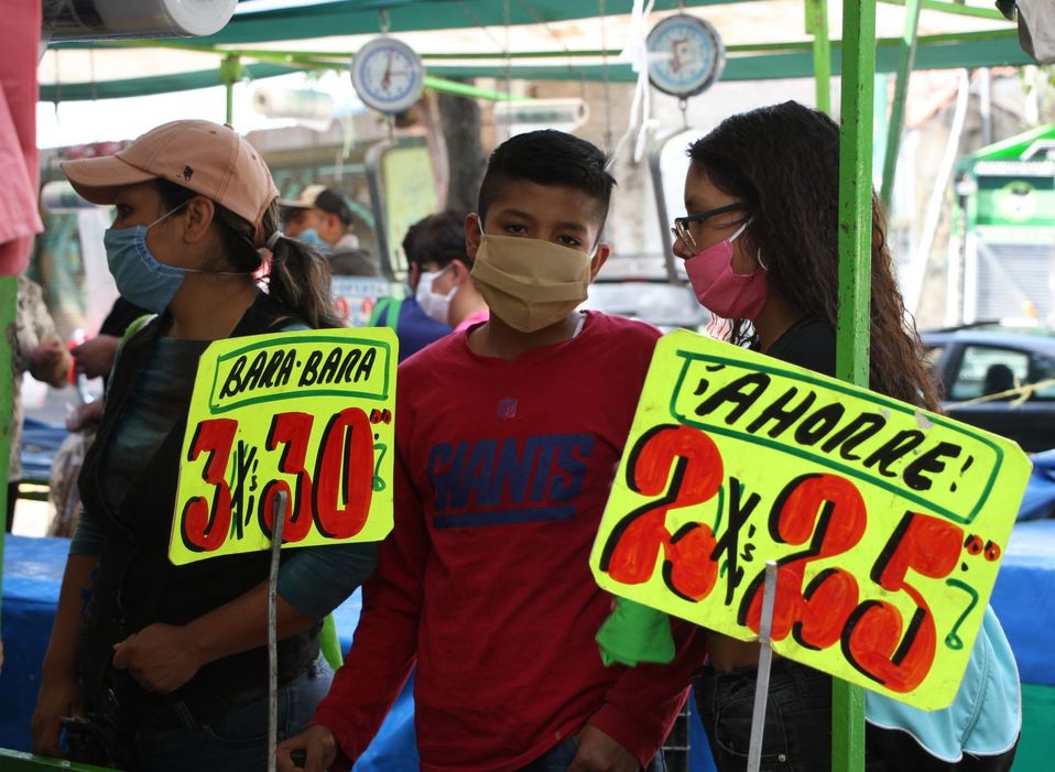 Tianguis en la alcaldía Magdalena Contreras. (Cuartoscuro)