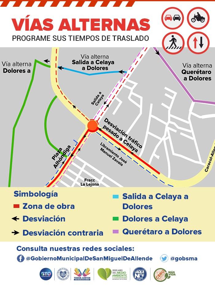 Anuncian cierre de Puente Deprimido para vehículos particulares