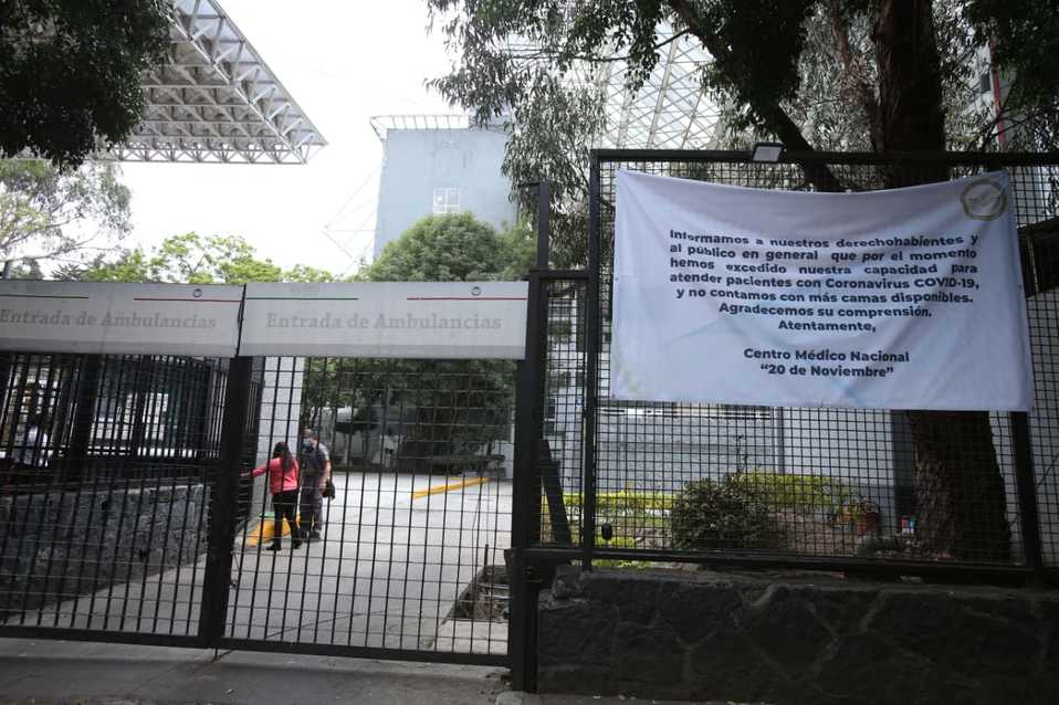 El total de camas designadas para atender a pacientes con coronavirus, se encuentran ocupadas. (Juan Carlos Bautista)