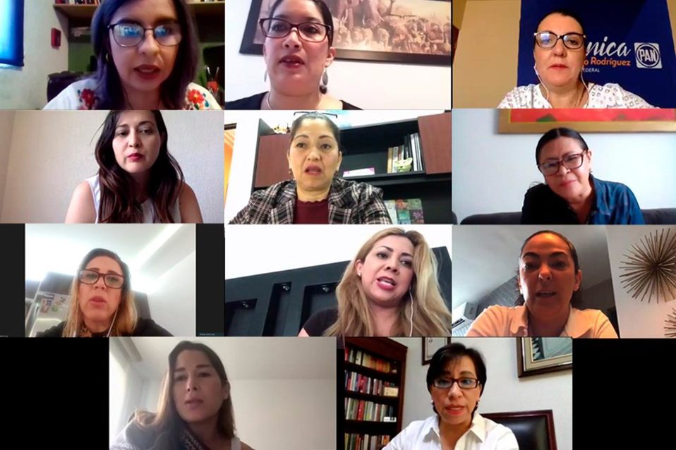 La Comisión de Igualdad de Género se reunió vía remota. (Cámara de Diputados)