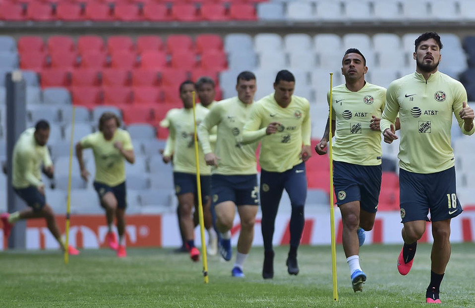Entrenamiento del Club América (Mexsport)
