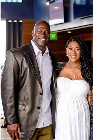 Jasmine, hija de Michael Jordan (Instagram @mickijae)