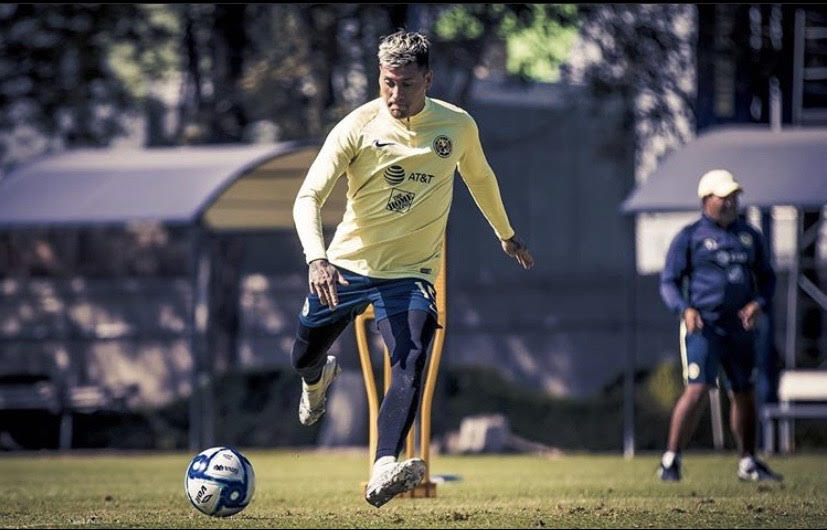 Nicolás Castillo, delantero del América (Instagram @castillo30__)