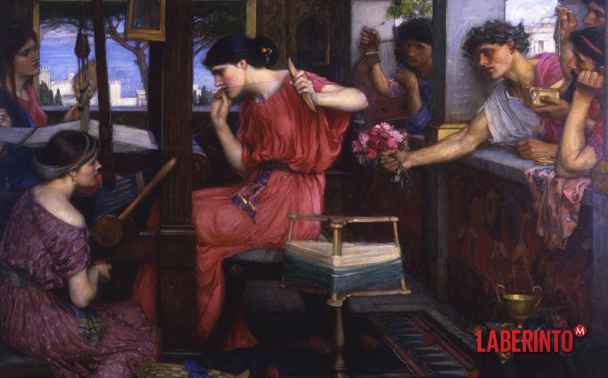 'Penélope y los pretendientes', de John William Waterhouse. (Aberdeen Art Gallery & Museums Collections)