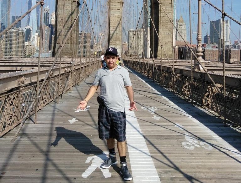 Rafael López Reyes, mexicano en Nueva York. (Cortesía)