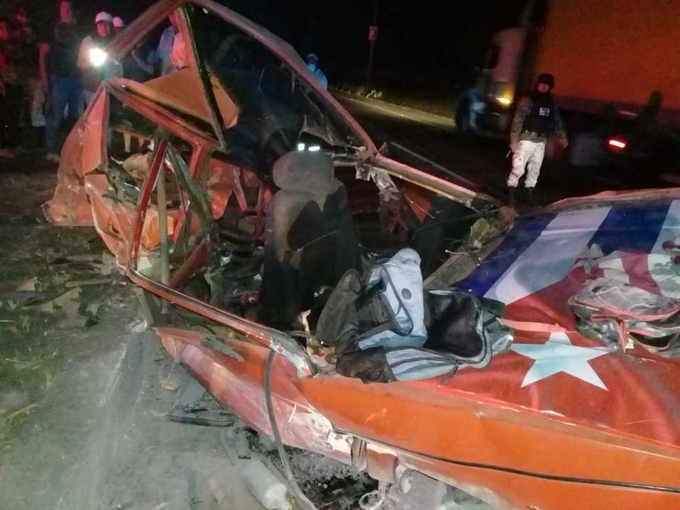 El saldo de la persecución fue de una persona muerta y una lesionada. (Cortesía)