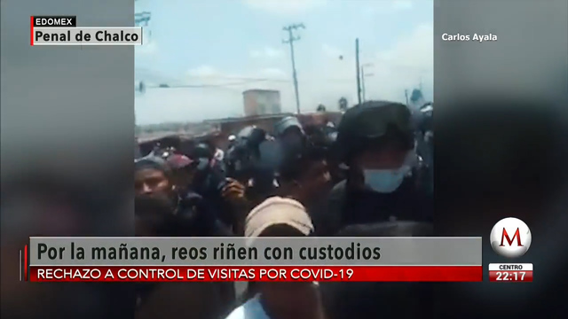 Se registra riña en el penal de Huitzilzingo en Chalco