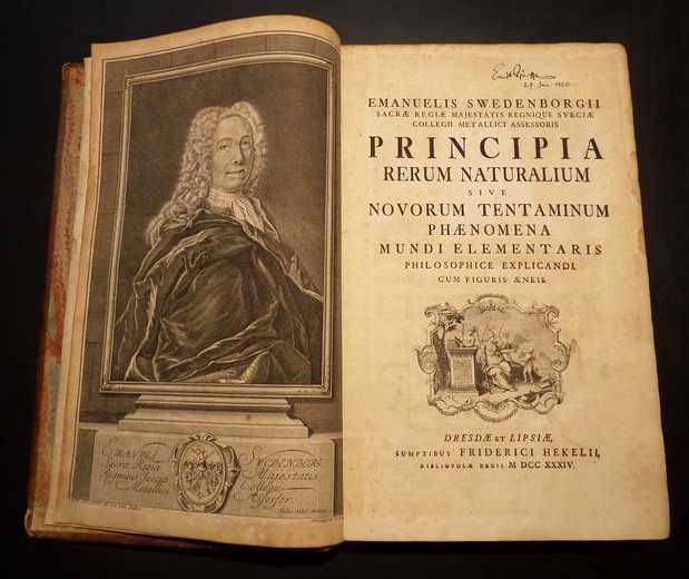 Un libro preservado de Emanuel Swedenborg (Especial).