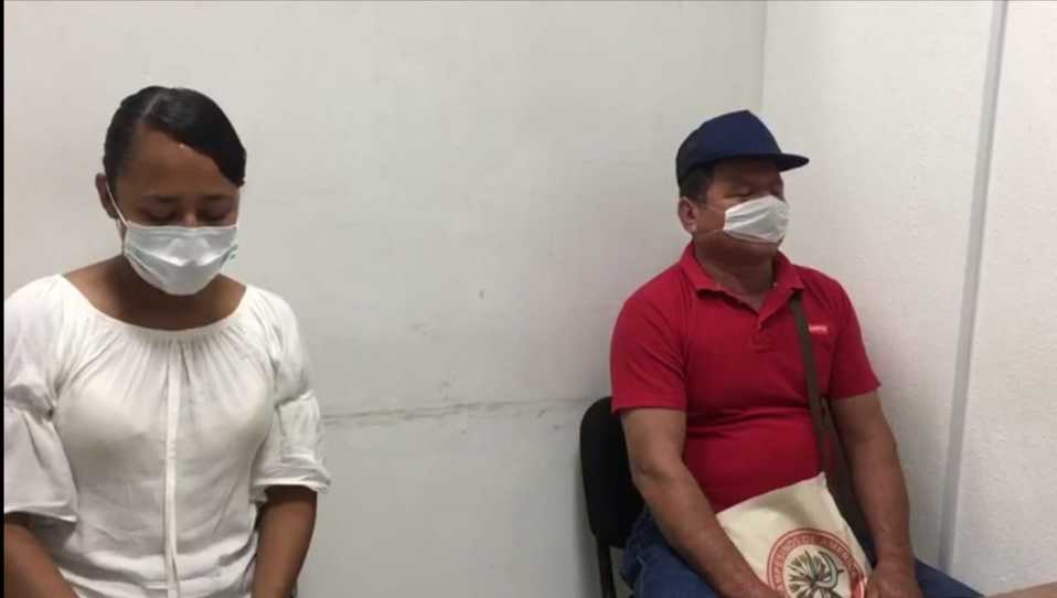 El hombre fue detenido por elementos de la FGE del estado. (Abraham Jiménez)
