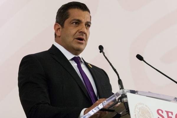 Ricardo Peralta, subsecretario de Gobernación.  |Cuartoscuro