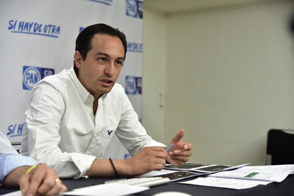 Andrés Atayde, presidente de Acción Nacional en Ciudad de México. (Foto: Especial)
