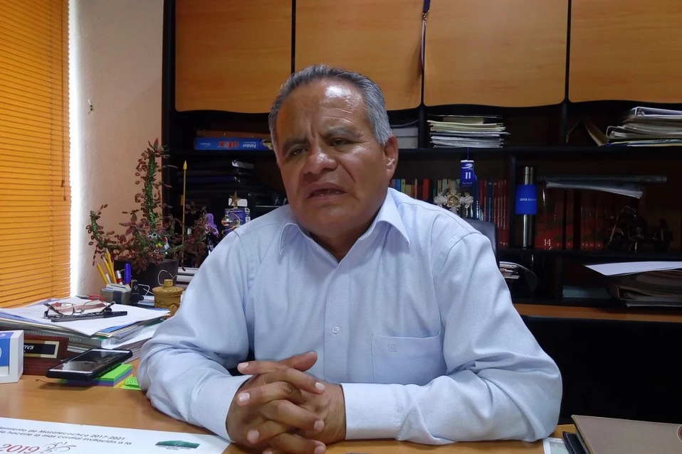 Presidente municipal de Mazatecochco, José Esteban Cortés Torres, víctima de covid-19. (Especial)