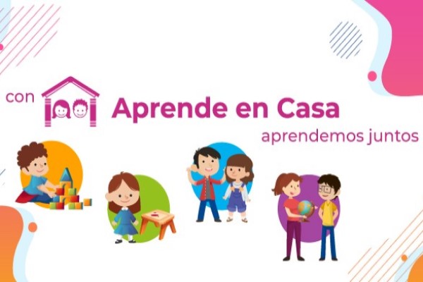 El programa Aprende en Casa está dirigido a alumnos que cursan preescolar, primaria y secundaria.