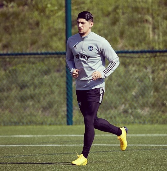 Alan Pulido, delantero del Sporting Kansas City (Instagram @alan_pulido17)