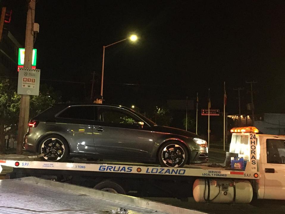 A los automovilistas se les sancionó por circular a exceso de velocidad (Twitter @SSeguridadJal)