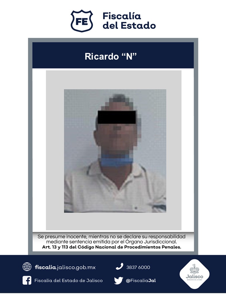 De acuerdo con la Fiscalía del Estado, este hombre abusó de su hijastra en diversas ocasiones. (Cortesía)