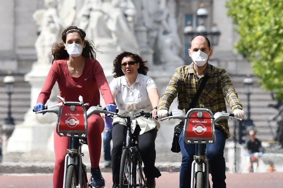 Reino Unido ante el coronavirus. (AFP)
