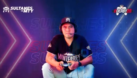 César Vargas lleva a los Sultanes de Monterrey a la final de la Zona Norte en el eDerby (Twitter @SultanesOficial)