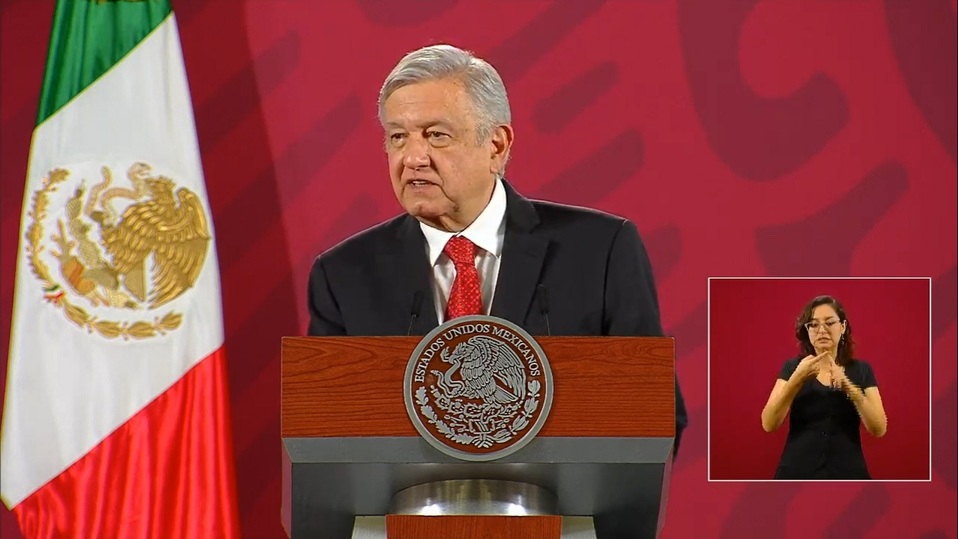 López Obrador mostró su alegría de la recuperación de Sheffield. (Especial)
