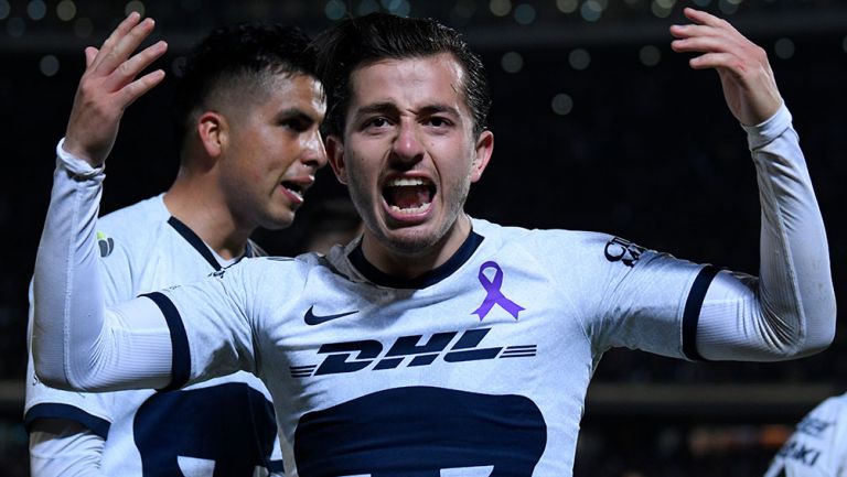 Alan Mozo, jugador de Pumas (Imago7)